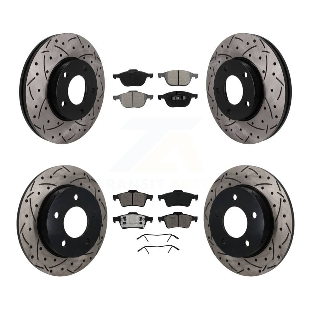 Transit Auto - KDS-101644 - Front and Rear Disc Brake Kits