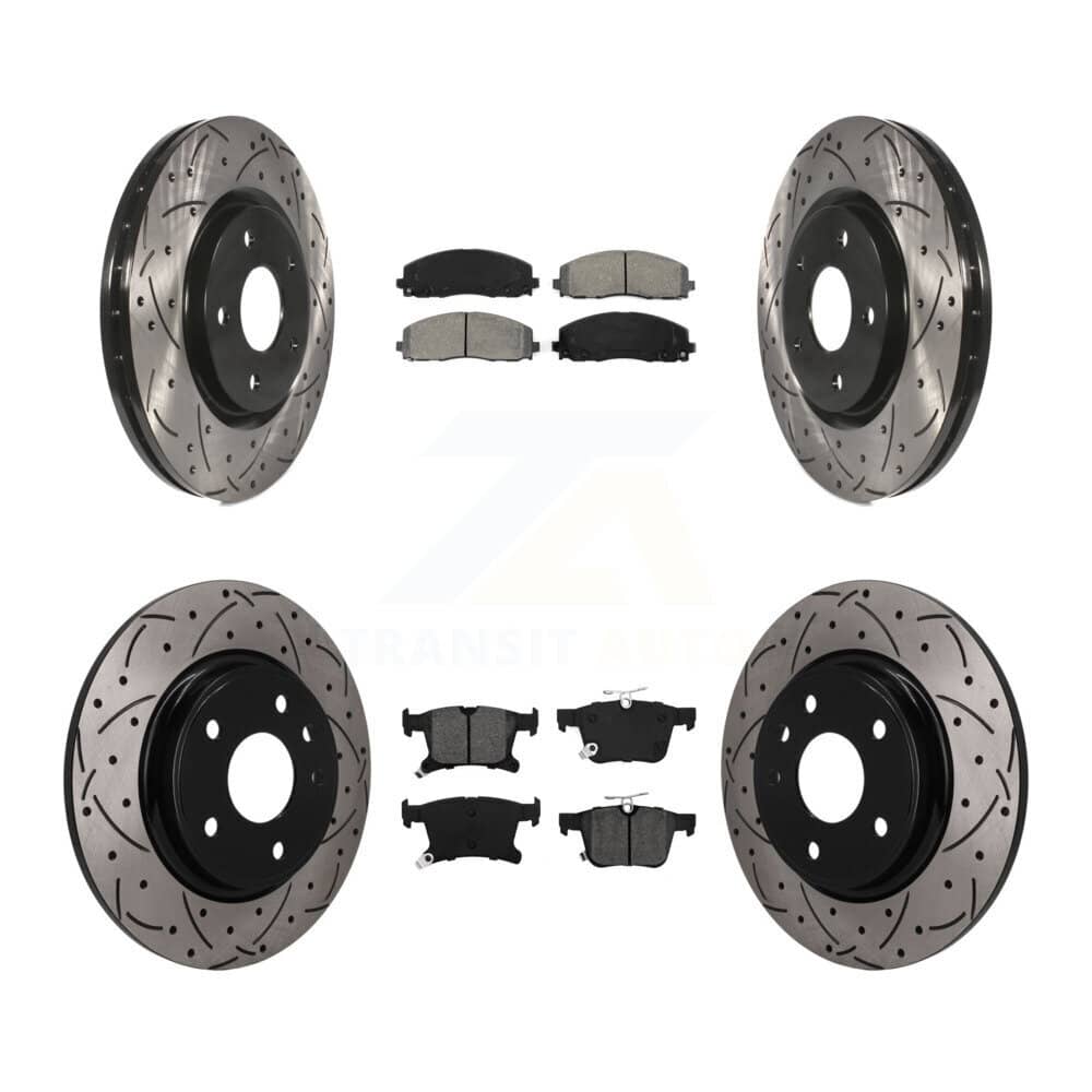 Transit Auto - KDS-101646 - Front and Rear Disc Brake Kits