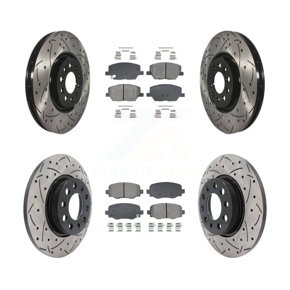 Transit Auto - KDS-101799 - Front and Rear Disc Brake Kits