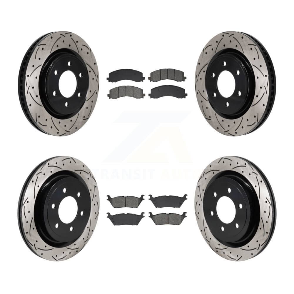 Transit Auto - KDS-101801 - Front and Rear Disc Brake Kits