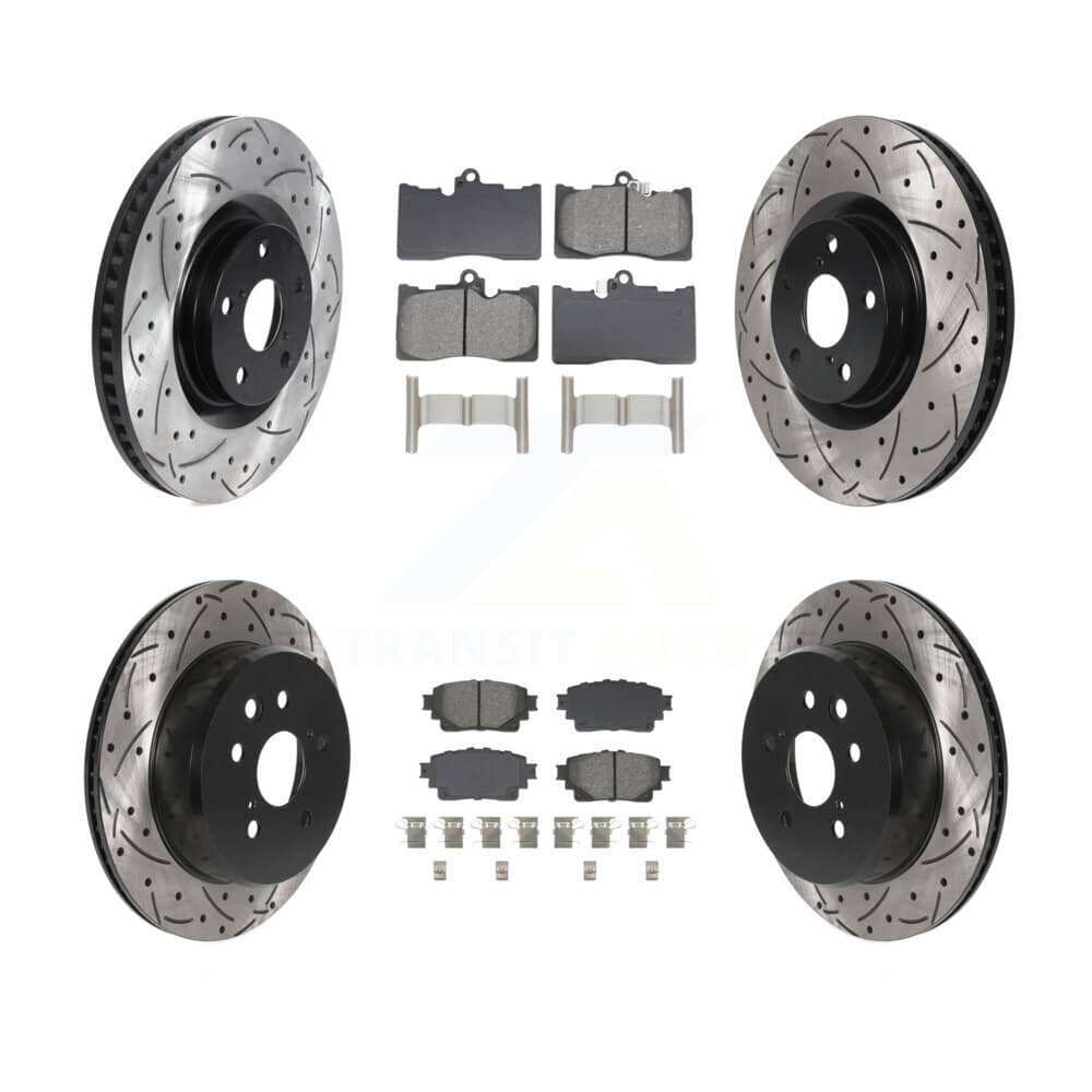 Transit Auto - KDS-101813 - Front and Rear Disc Brake Kits