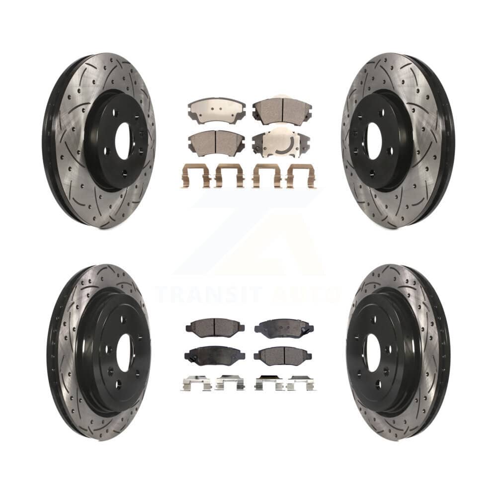 Transit Auto - KDT-100200 - Front and Rear Disc Brake Kits