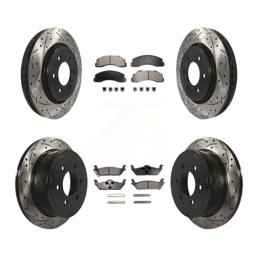 Transit Auto - KDT-100225 - Front and Rear Disc Brake Kits
