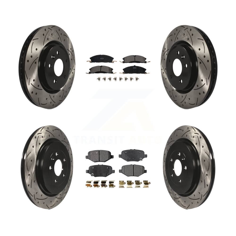Transit Auto - KDT-100232 - Front and Rear Disc Brake Kits