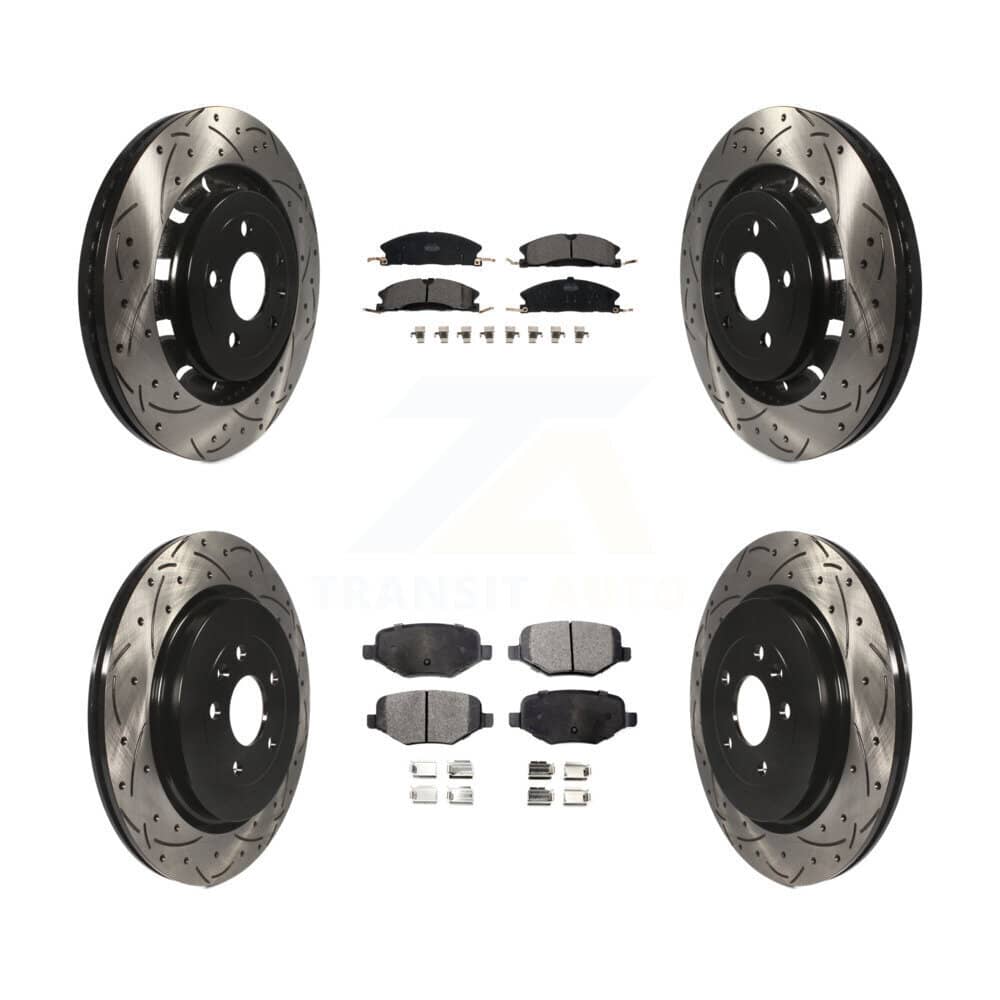 Transit Auto - KDT-100239 - Front and Rear Disc Brake Kits