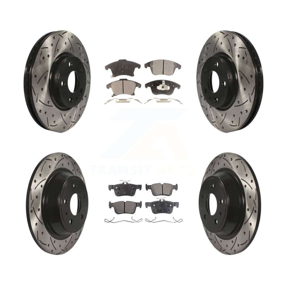 Transit Auto - KDT-100241 - Front and Rear Disc Brake Kits