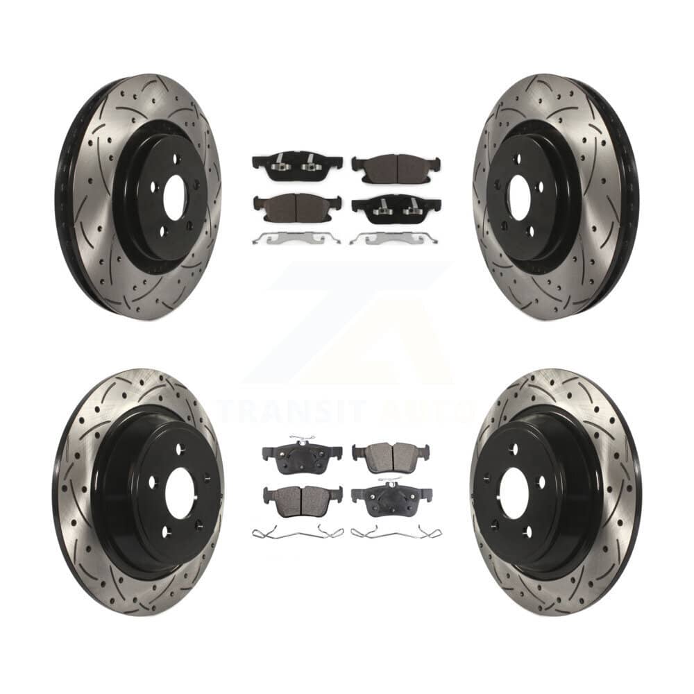 Transit Auto - KDT-100249 - Front and Rear Disc Brake Kits