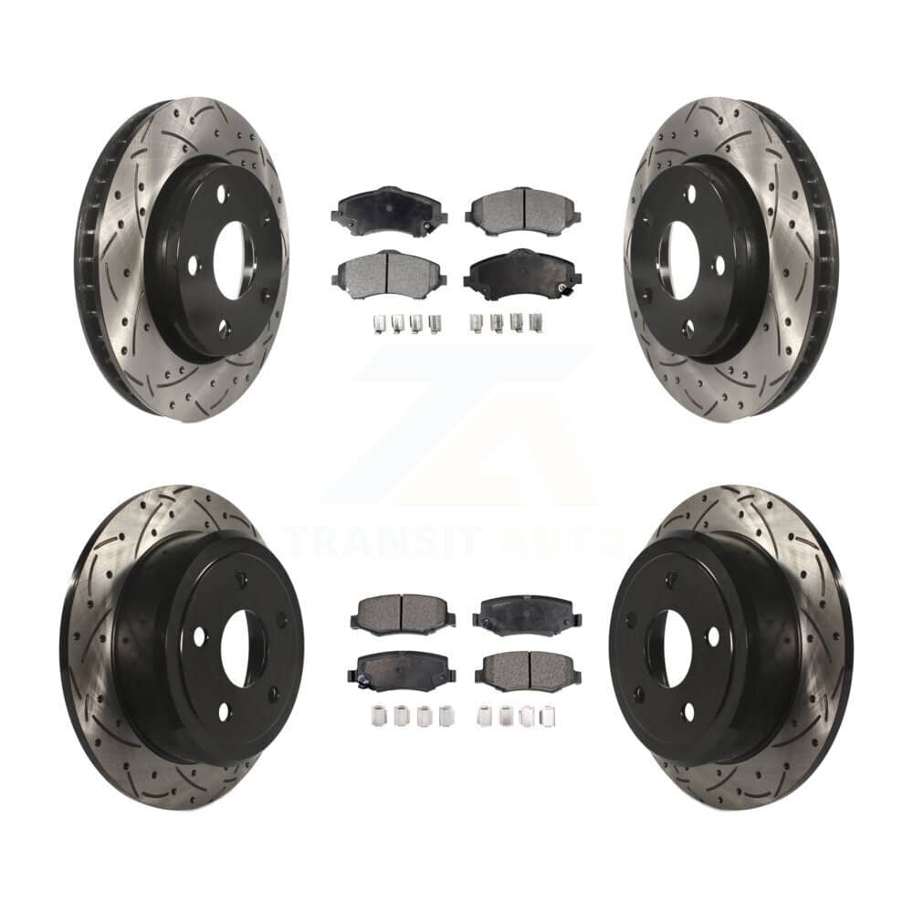 Transit Auto - KDT-100265 - Front and Rear Disc Brake Kits