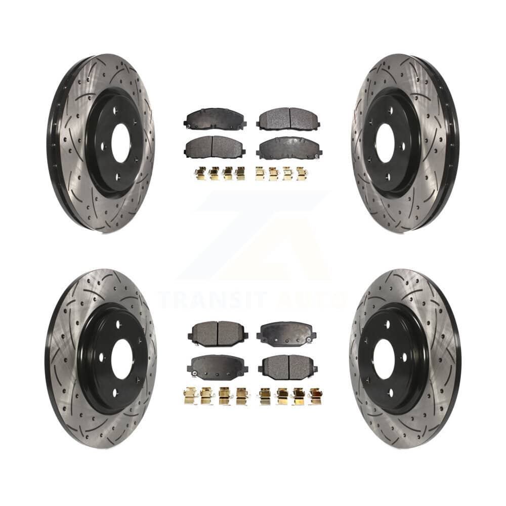 Transit Auto - KDT-100270 - Front and Rear Disc Brake Kits