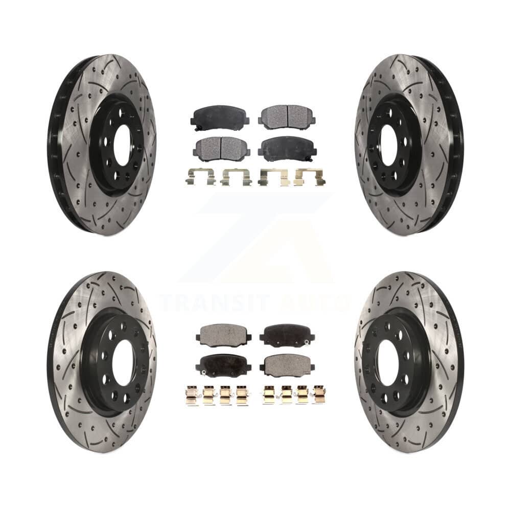 Transit Auto - KDT-100272 - Front and Rear Disc Brake Kits
