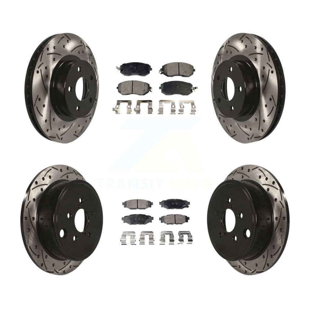 Transit Auto - KDT-100274 - Front and Rear Disc Brake Kits