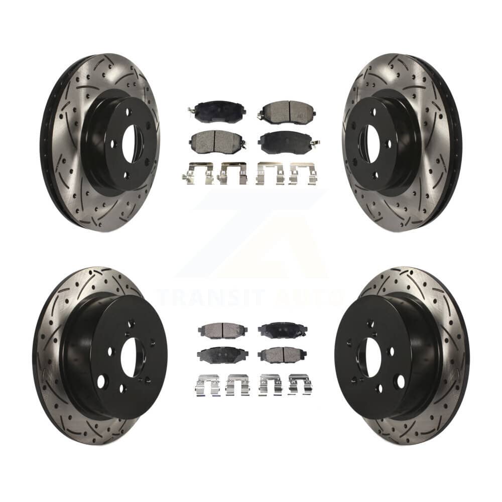 Transit Auto - KDT-100275 - Front and Rear Disc Brake Kits