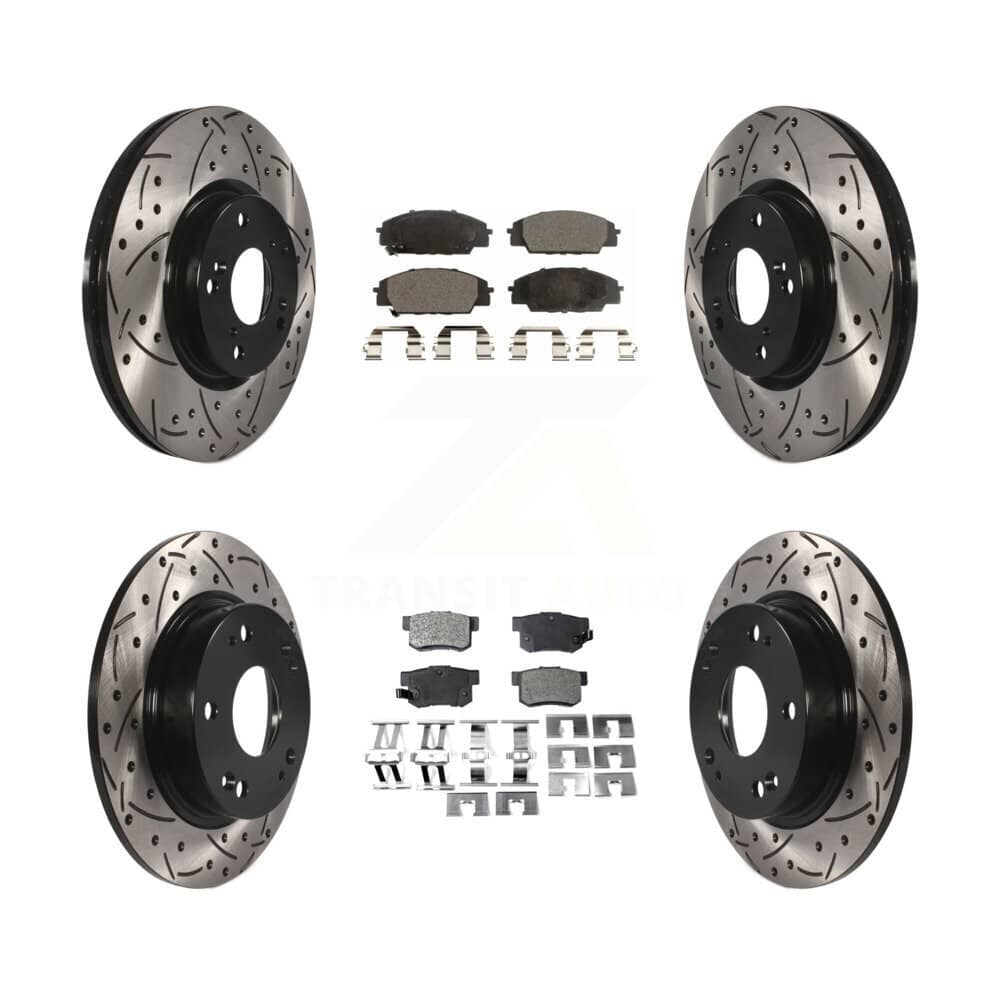 Transit Auto - KDT-100289 - Front and Rear Disc Brake Kits