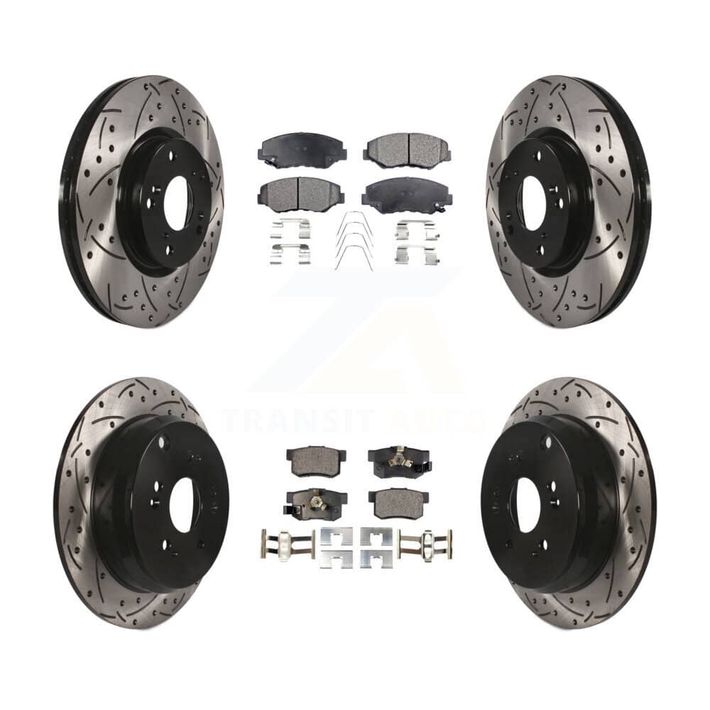 Transit Auto - KDT-100290 - Front and Rear Disc Brake Kits