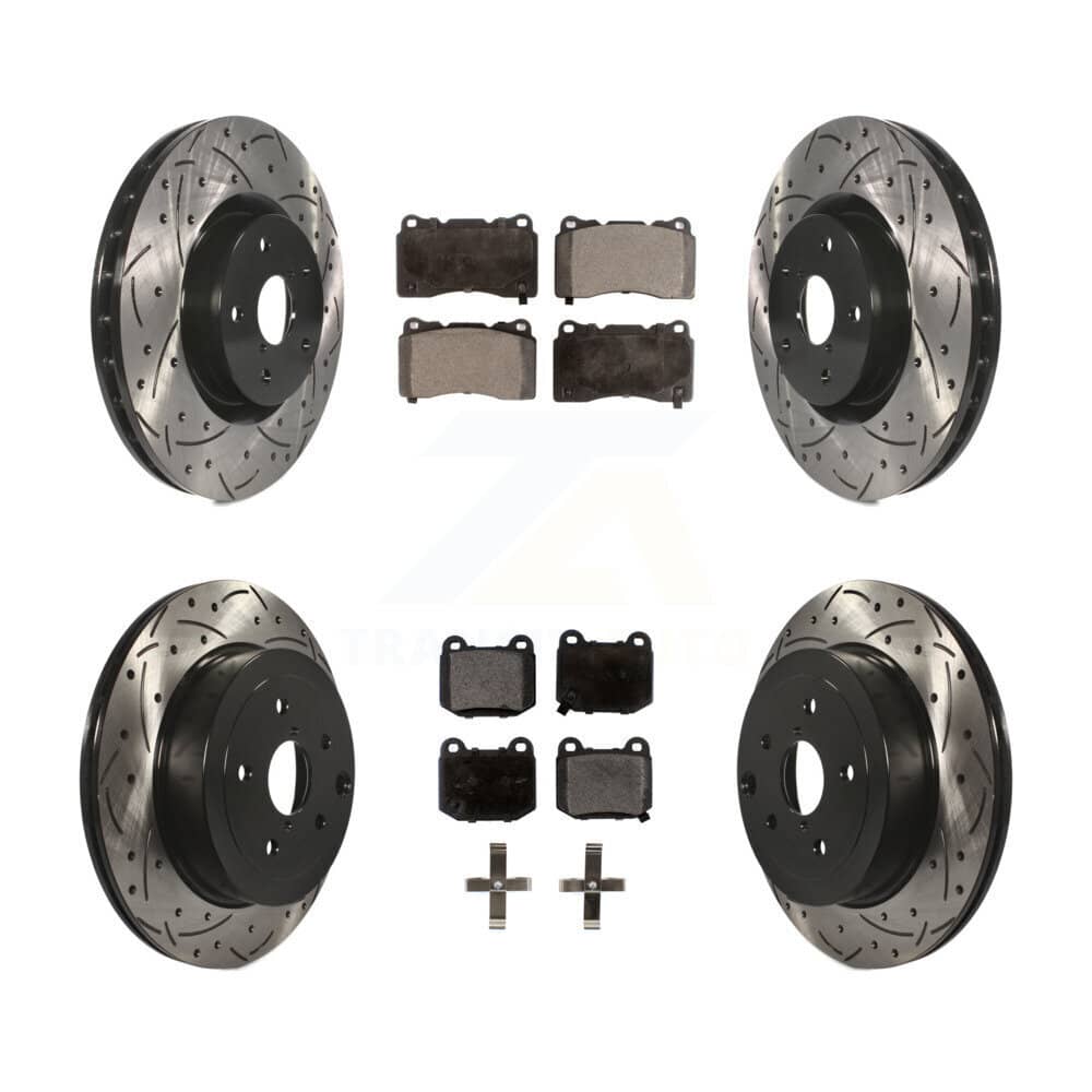 Transit Auto - KDT-100292 - Front and Rear Disc Brake Kits