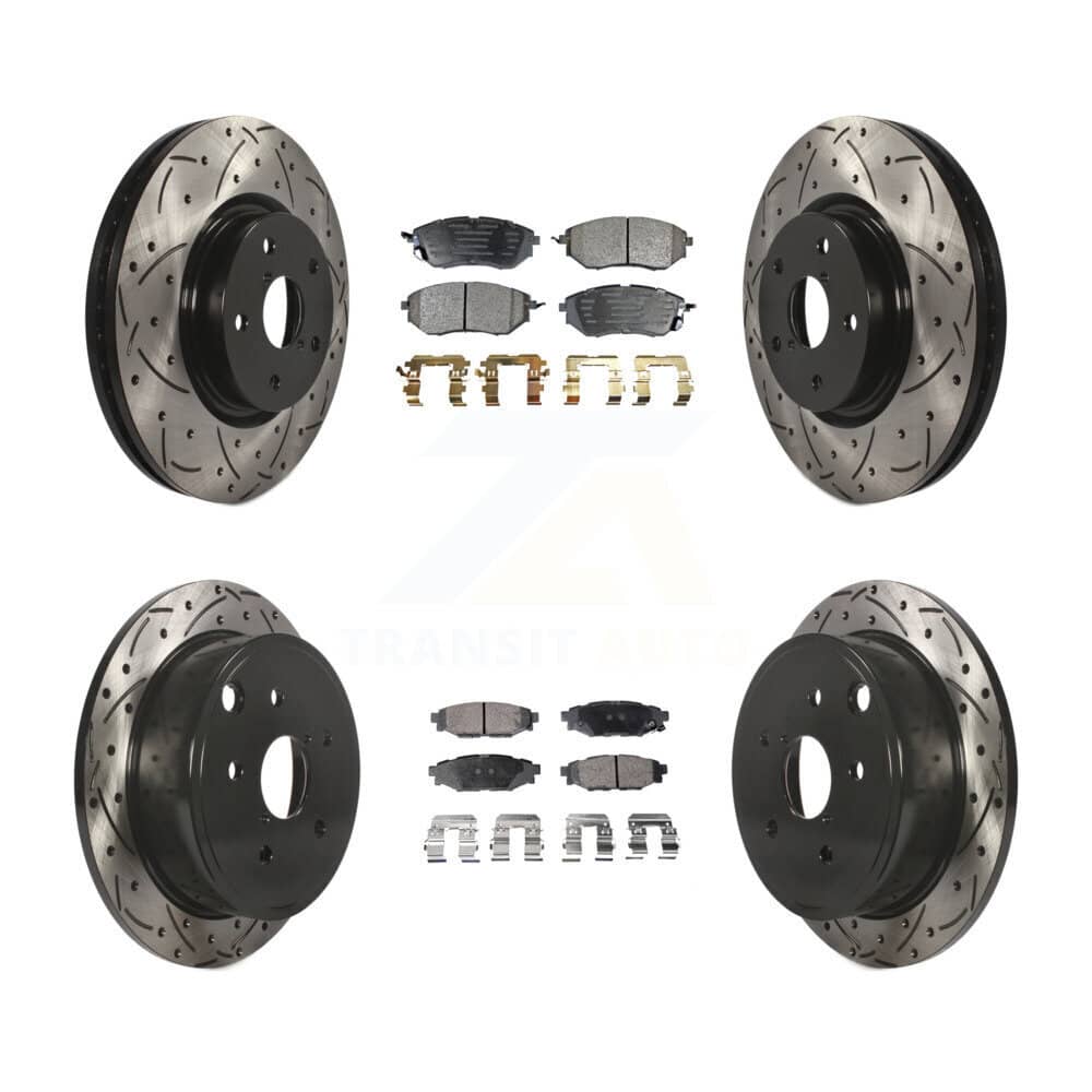 Transit Auto - KDT-100299 - Front and Rear Disc Brake Kits