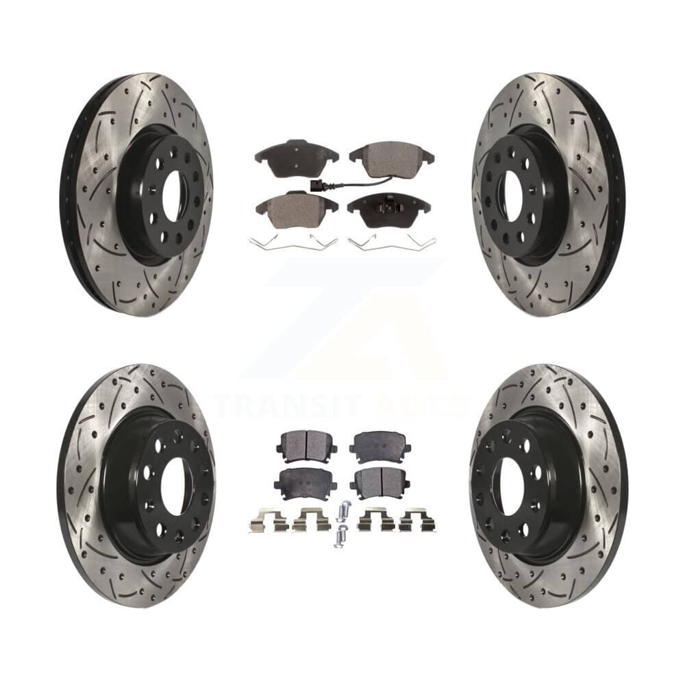 Transit Auto - KDT-100301 - Front and Rear Disc Brake Kits