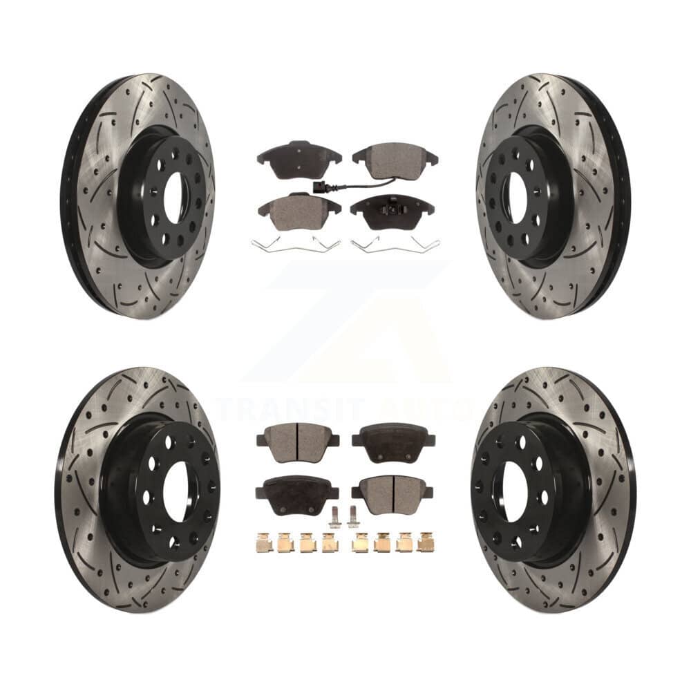 Transit Auto - KDT-100302 - Front and Rear Disc Brake Kits