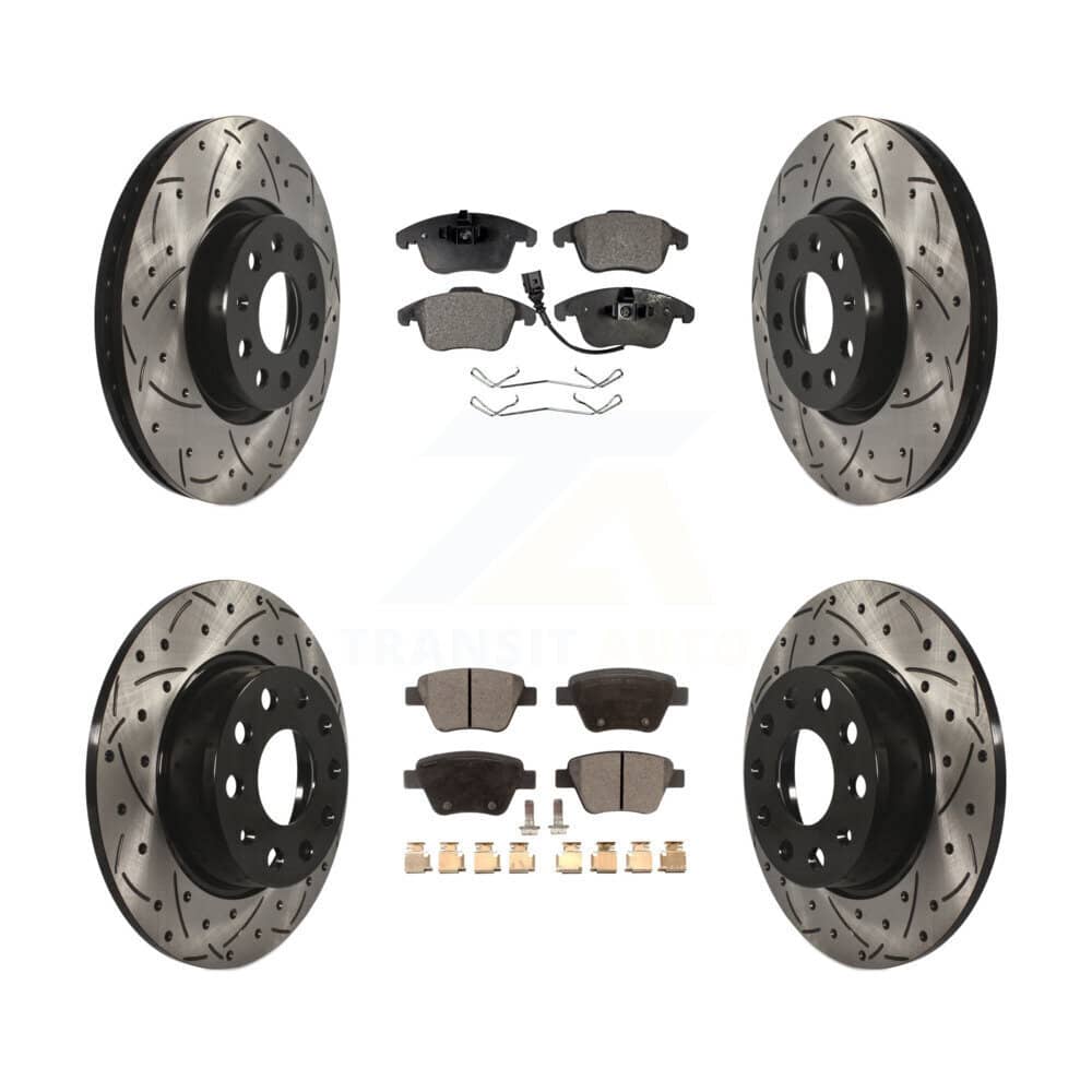 Transit Auto - KDT-100306 - Front and Rear Disc Brake Kits