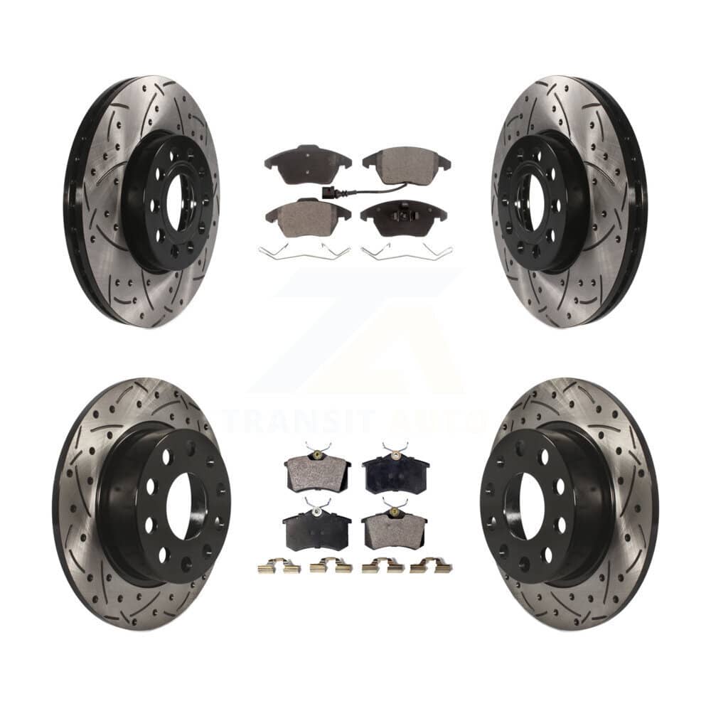 Transit Auto - KDT-100310 - Front and Rear Disc Brake Kits