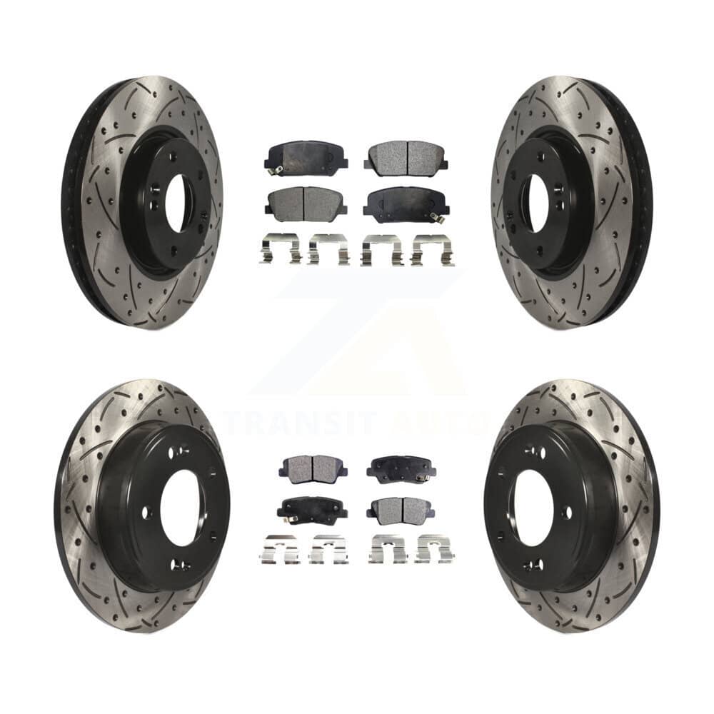 Transit Auto - KDT-100311 - Front and Rear Disc Brake Kits