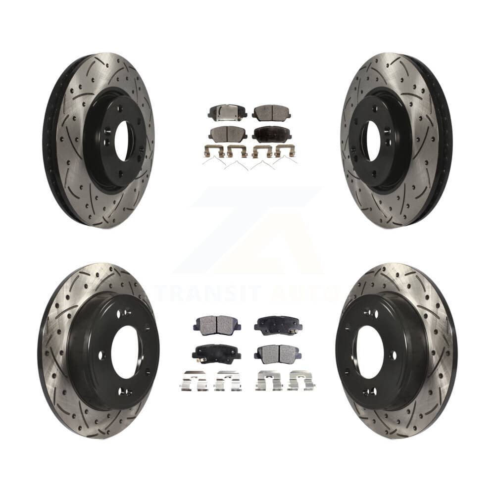 Transit Auto - KDT-100314 - Front and Rear Disc Brake Kits