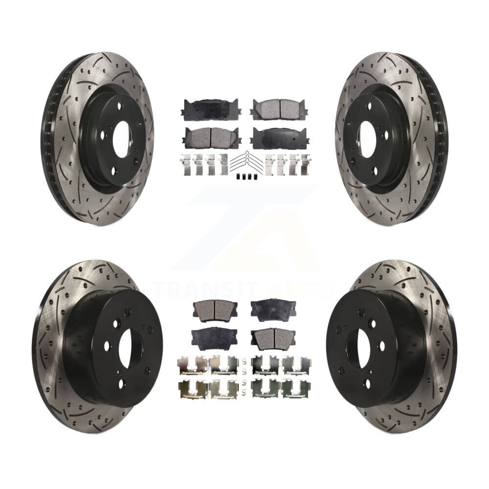Transit Auto - KDT-100318 - Front and Rear Disc Brake Kits