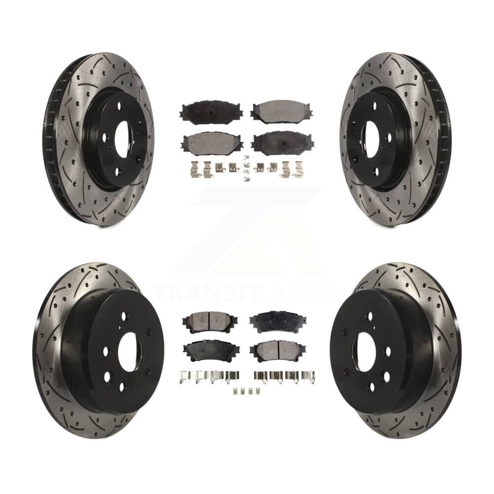 Transit Auto - KDT-100322 - Front and Rear Disc Brake Kits