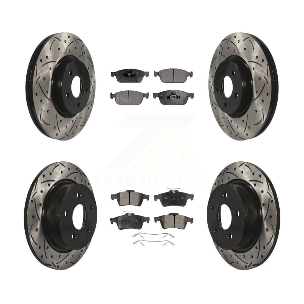 Transit Auto - KDT-100329 - Front and Rear Disc Brake Kits