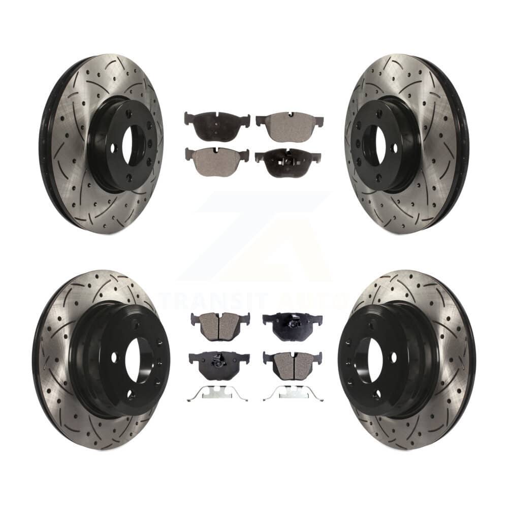 Transit Auto - KDT-100335 - Front and Rear Disc Brake Kits