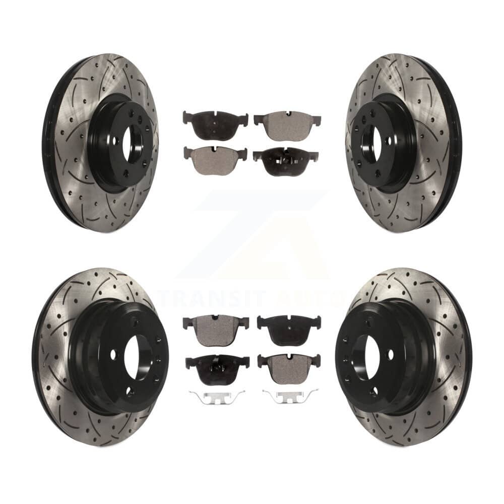 Transit Auto - KDT-100337 - Front and Rear Disc Brake Kits