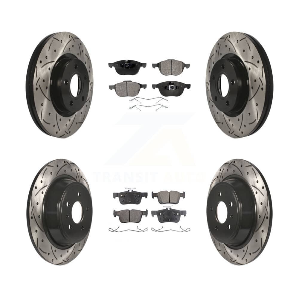Transit Auto - KDT-100339 - Front and Rear Disc Brake Kits