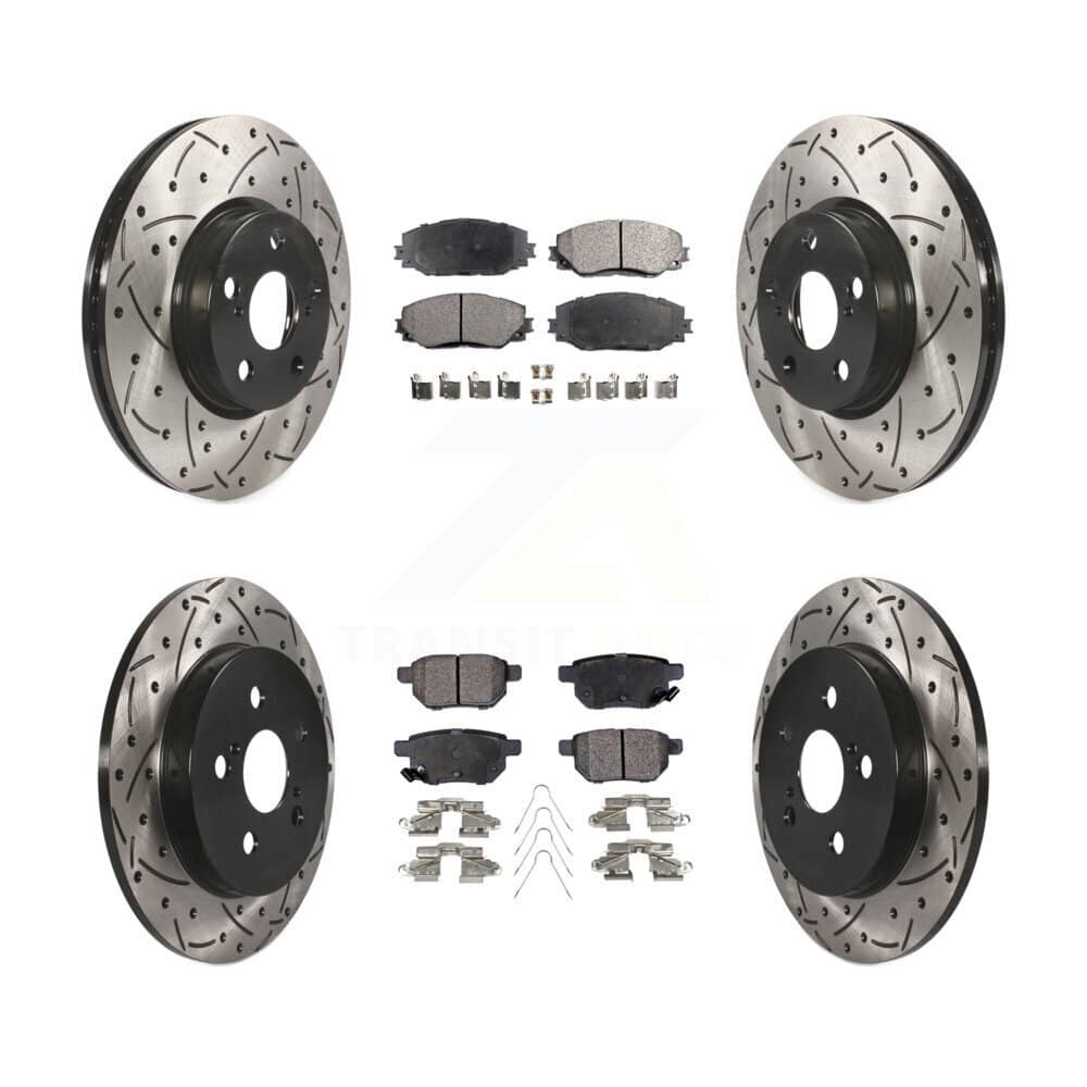 Transit Auto - KDT-100342 - Front and Rear Disc Brake Kits