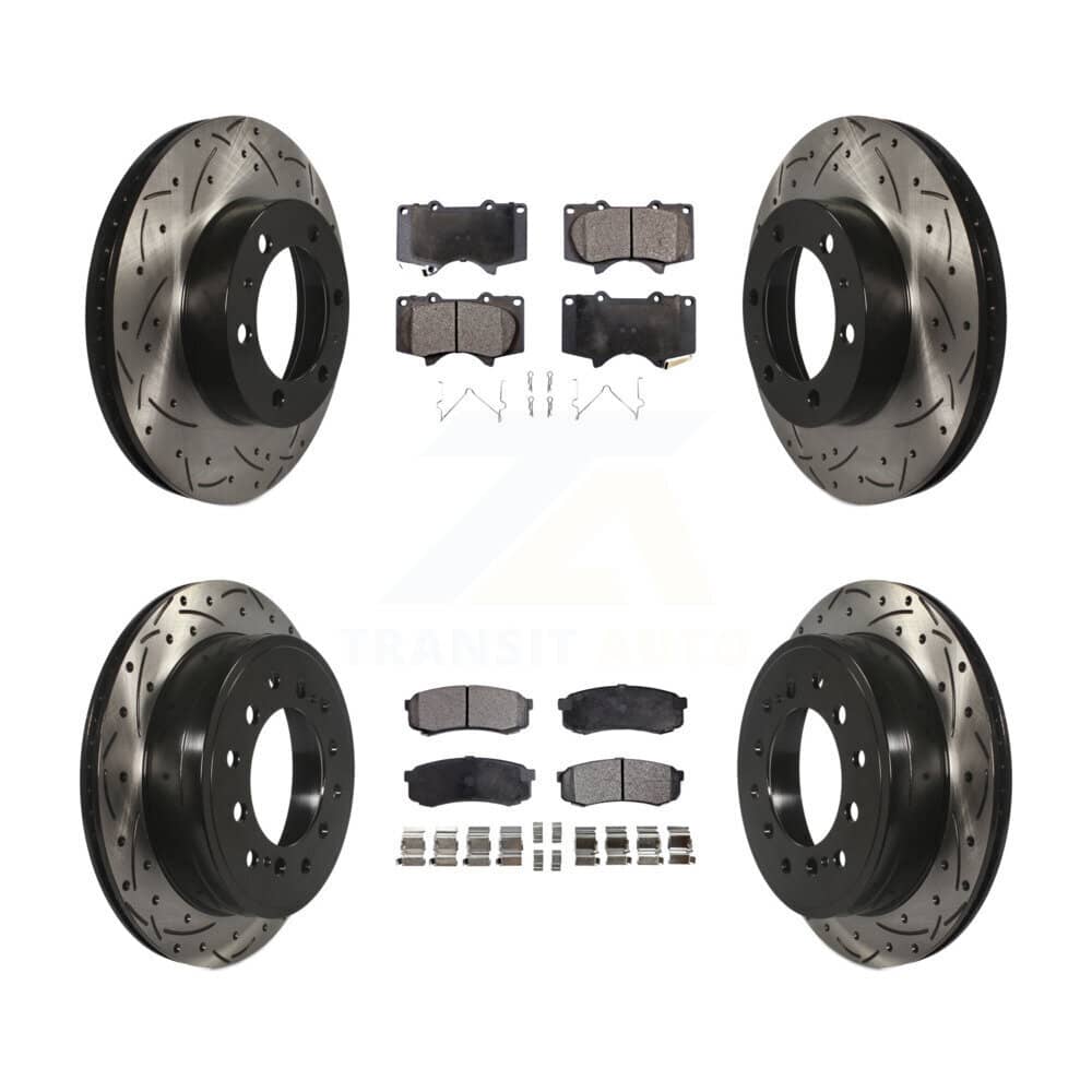 Transit Auto - KDT-100356 - Front and Rear Disc Brake Kits