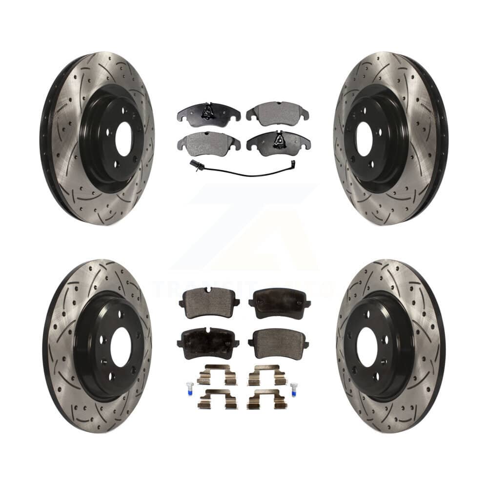 Transit Auto - KDT-100358 - Front and Rear Disc Brake Kits