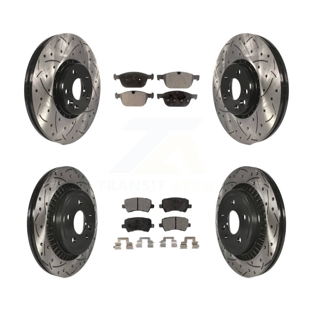 Transit Auto - KDT-100365 - Front and Rear Disc Brake Kits