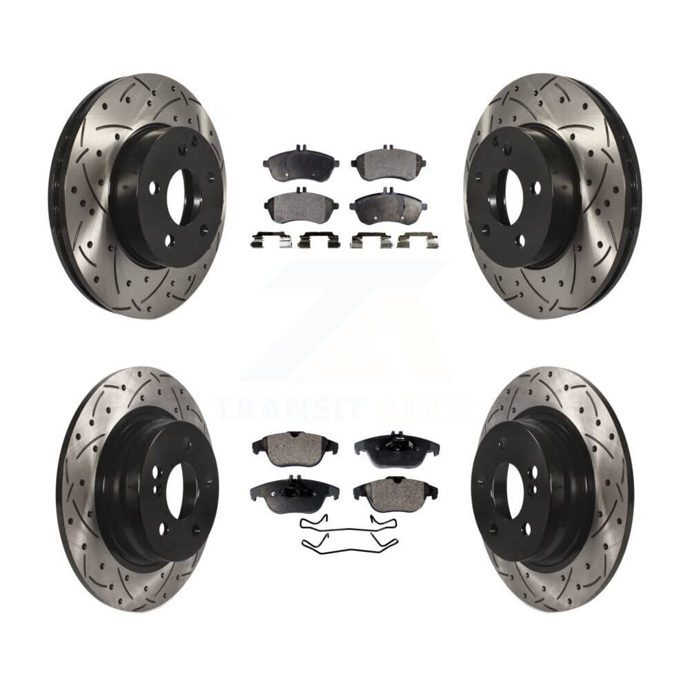 Transit Auto - KDT-100367 - Front and Rear Disc Brake Kits