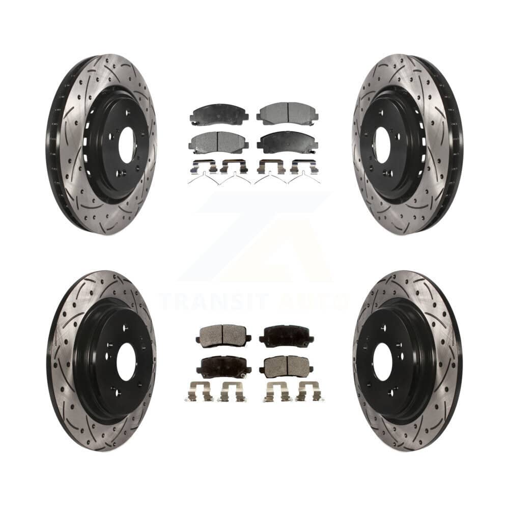 Transit Auto - KDT-100403 - Front and Rear Disc Brake Kits