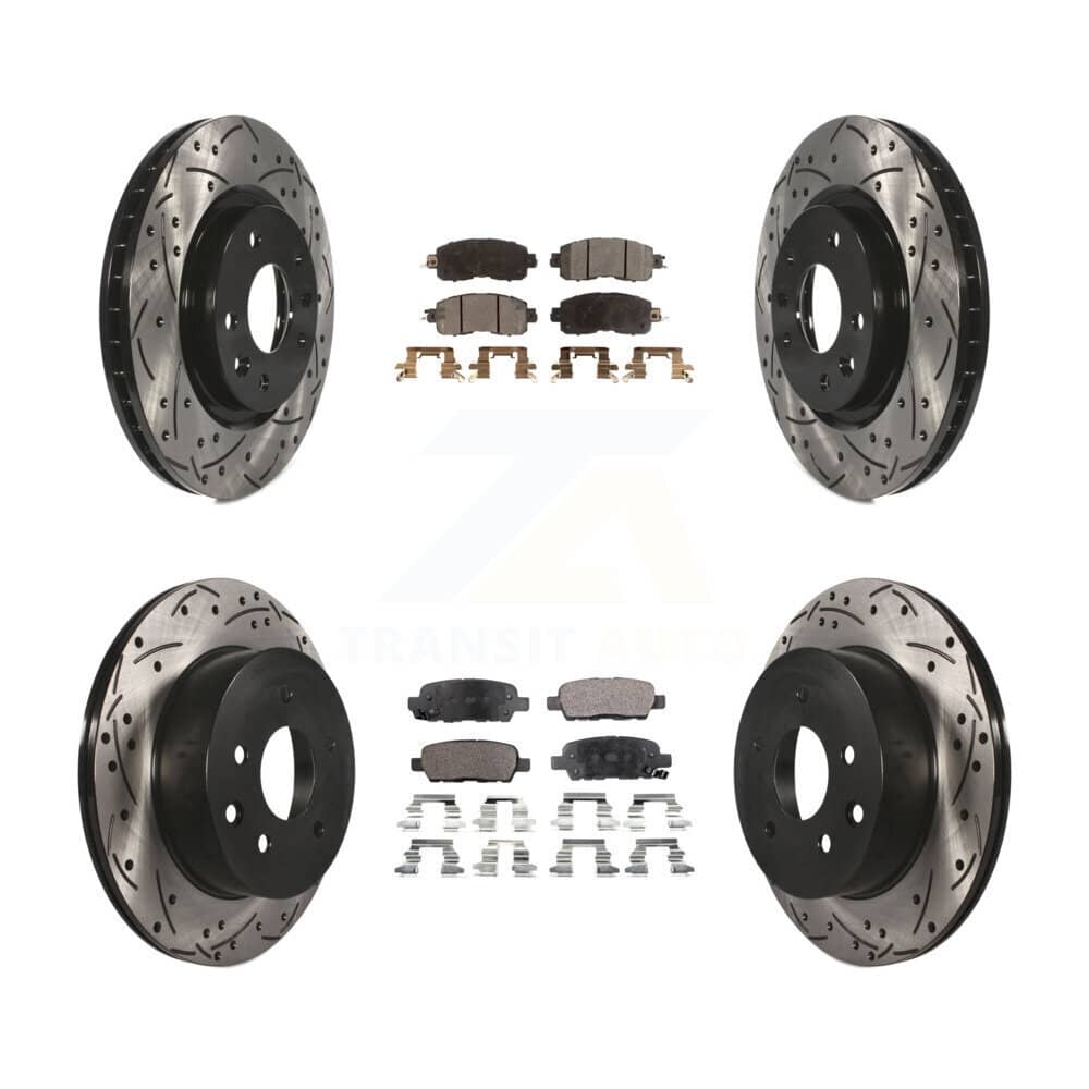 Transit Auto - KDT-100413 - Front and Rear Disc Brake Kits