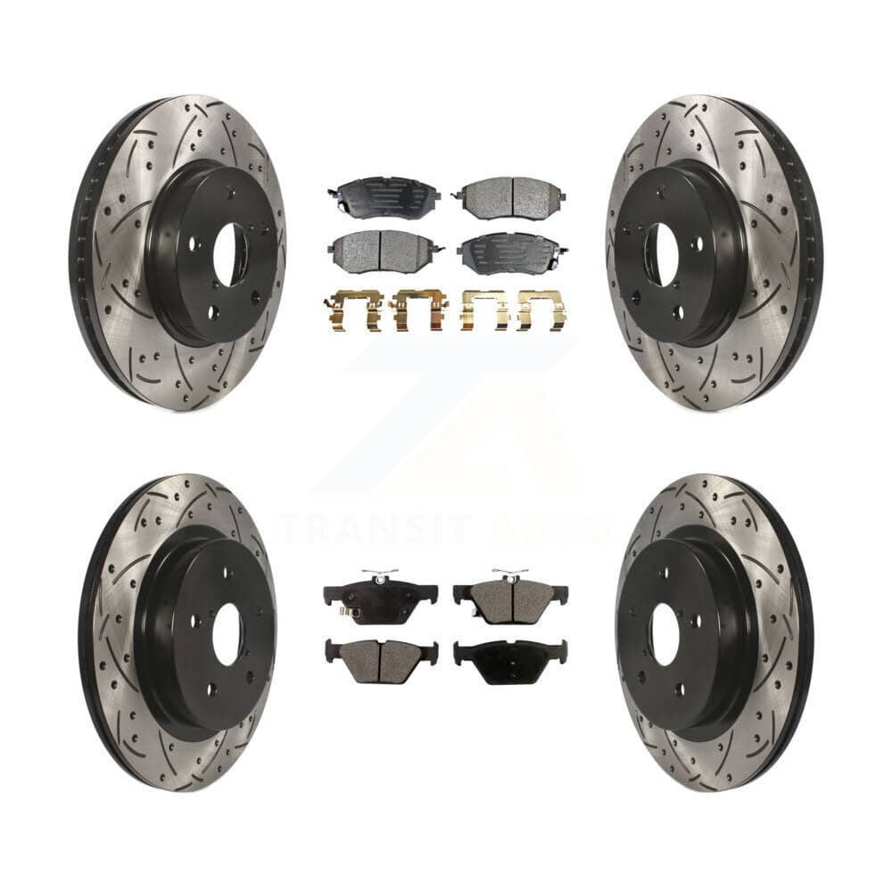 Transit Auto - KDT-100417 - Front and Rear Disc Brake Kits