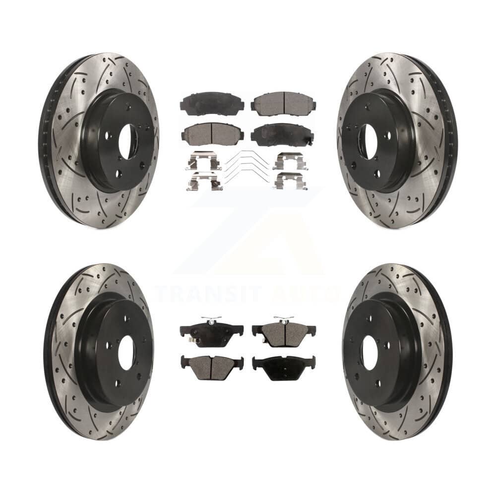 Transit Auto - KDT-100418 - Front and Rear Disc Brake Kits