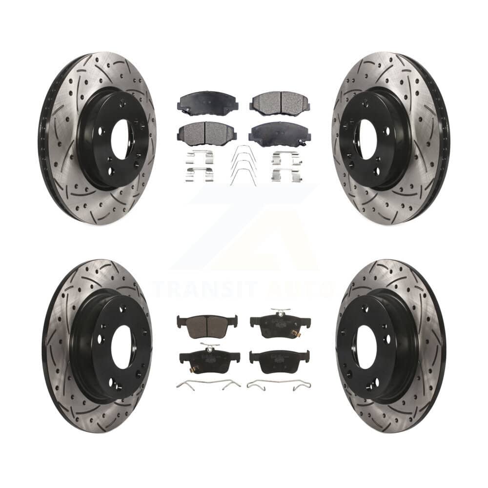 Transit Auto - KDT-100419 - Front and Rear Disc Brake Kits