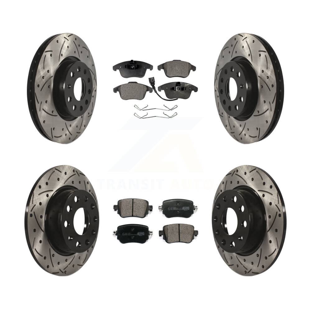 Transit Auto - KDT-100591 - Front and Rear Disc Brake Kits
