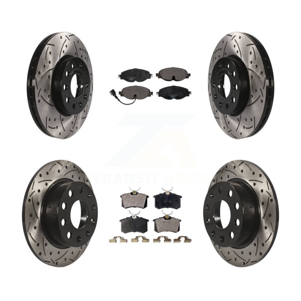 Transit Auto - KDT-100600 - Front and Rear Disc Brake Kits