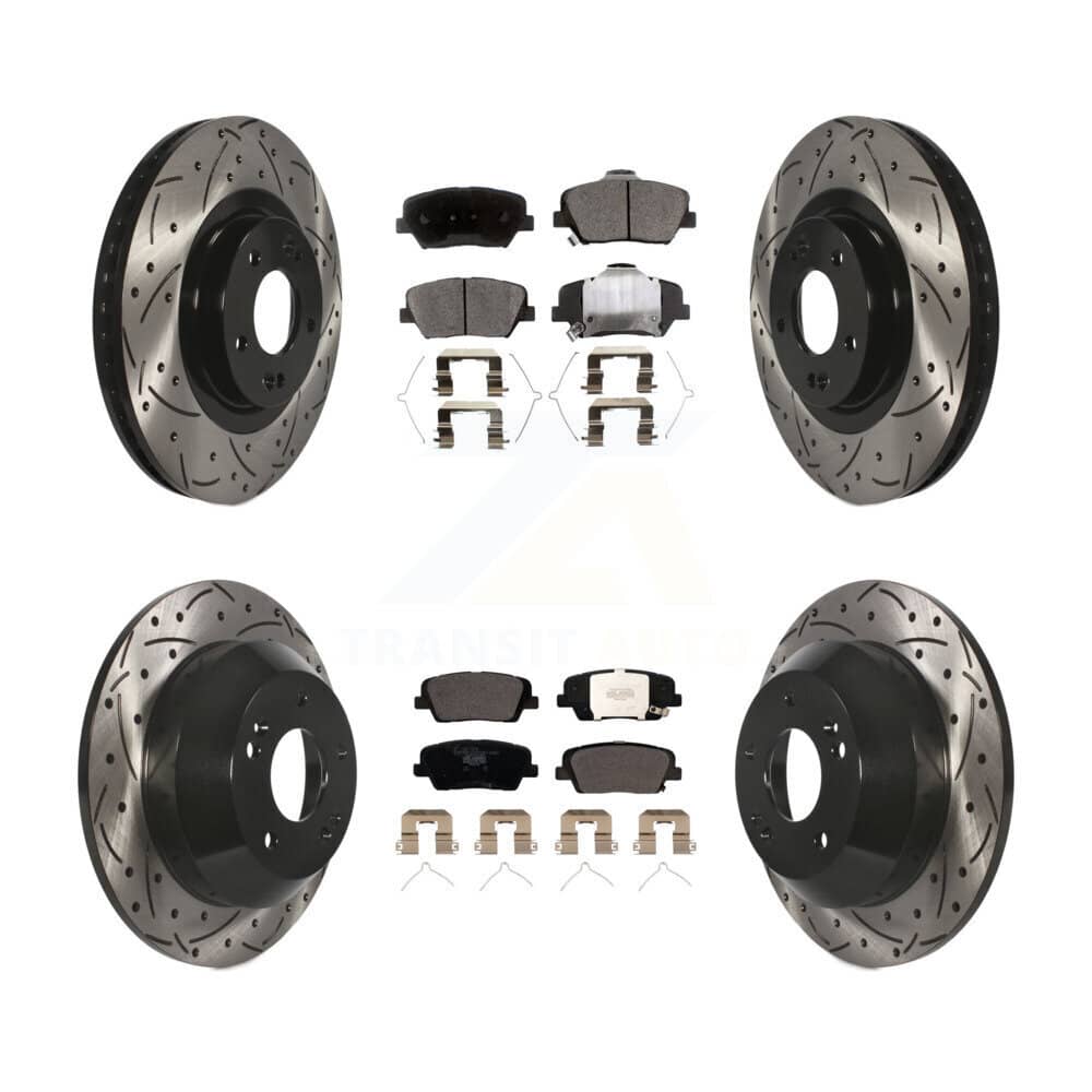 Transit Auto - KDT-100605 - Front and Rear Disc Brake Kits