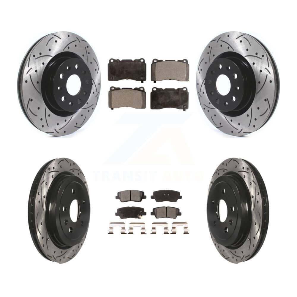 Transit Auto - KDT-100660 - Front and Rear Disc Brake Kits