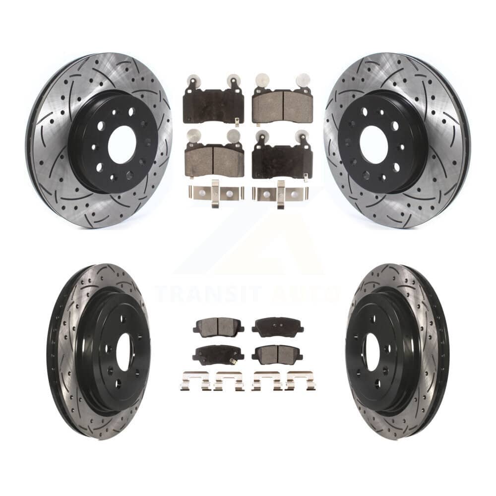 Transit Auto - KDT-100665 - Front and Rear Disc Brake Kits