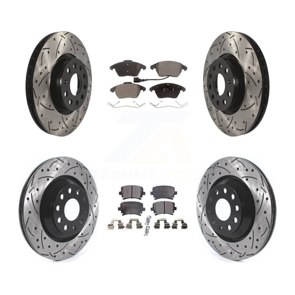 Transit Auto - KDT-100669 - Front and Rear Disc Brake Kits