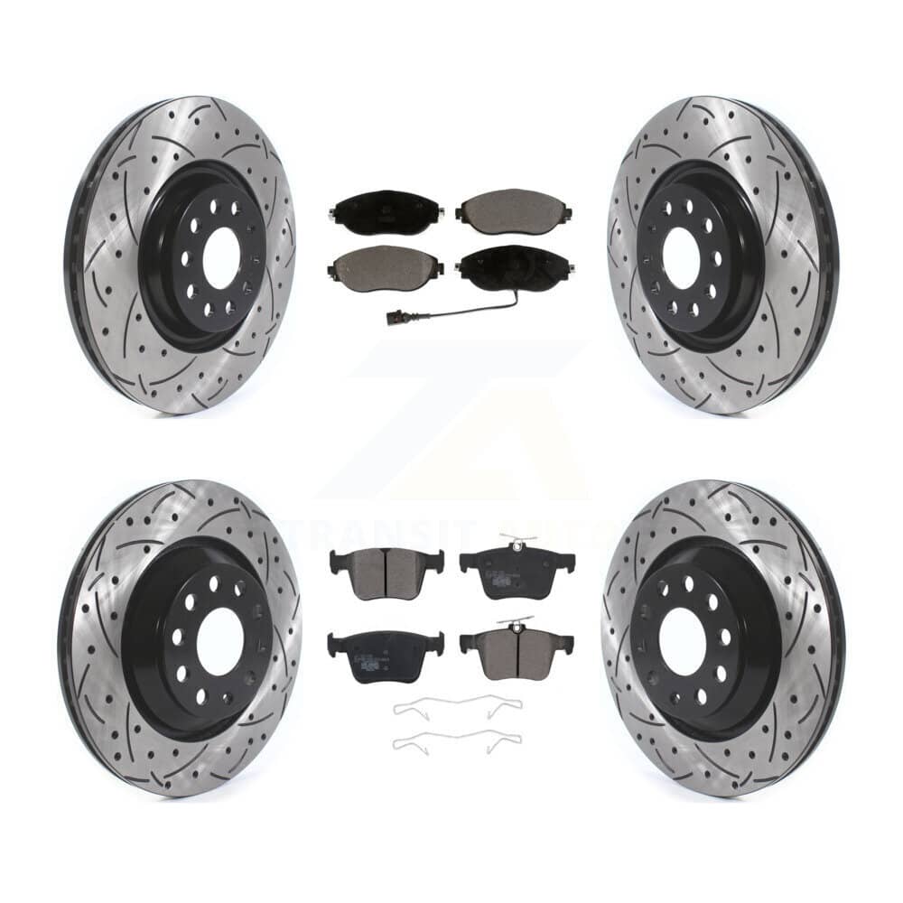 Transit Auto - KDT-100679 - Front and Rear Disc Brake Kits