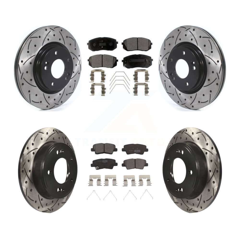 Transit Auto - KDT-100685 - Front and Rear Disc Brake Kits